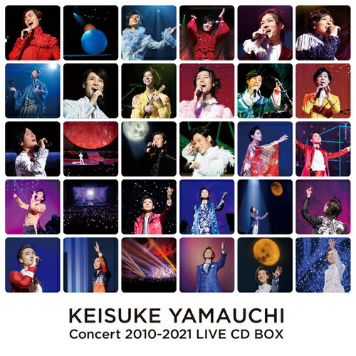 山内惠介コンサート 2010-2021 LIVE CD-BOX CD24枚+DVD1枚+BOOK