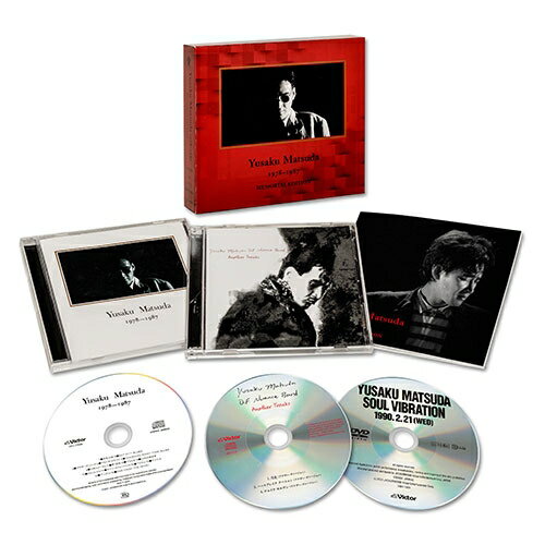 松田優作 BEST ALBUM『YUSAKU MATSUDA 1978-1987 MEMORIAL EDITION』 CD2枚＋DVD