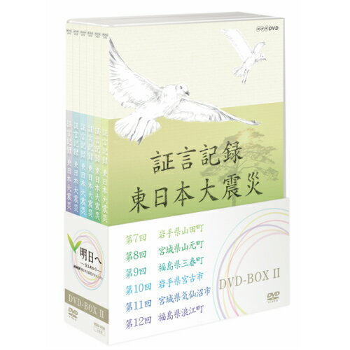 証言記録 東日本大震災 DVD-BOX2 全6枚セット2011年3月11日。あの日何があったのか。人々は何を考えどう行動したのか…