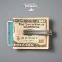 CDW BROWNIE(Money Clip/Card Holder) / ブラウニー マネークリップ カードホルダー CANDY DESIGN WORKS キャンディ デザイン＆ワークス 日本製 ヴィンテージ DETAIL