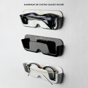 ALUMINIUM DIE CASTING GLASSES HOLDER アルミダイキャスト グラシーズ(眼鏡) ホルダー PUEBCO プエブコメガネ 眼鏡型トレー グラス トレイ メガネ置き 洗面所 アルミ製