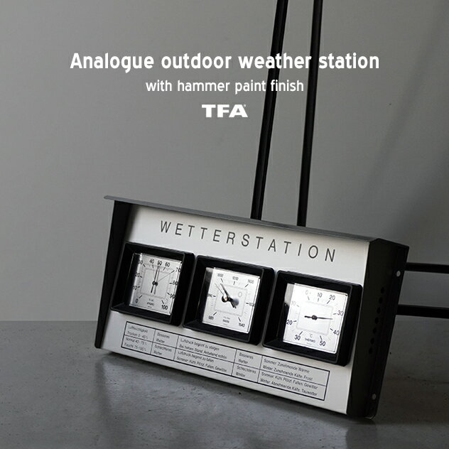 TFA Dostmann / Analogue outdoor weather station 20.2019 TFAɥȥޥ ʥ ...
