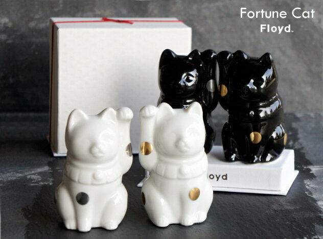 Fortune Cat / フォーチュン キャット Floyd/フロイド 招き猫 猫 開店祝い 新築祝い 御祝い 縁起物 置物