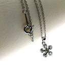 【お買い得価格になりました】entiere キュービックジルコニア 花のネックレス