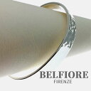 銀製 バングル 鎚目 BELFIORE