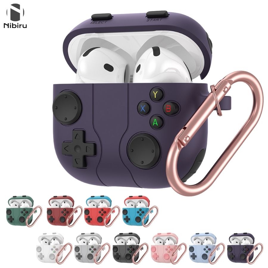 Airpods 4 ケース コントローラー Airpods 第3世代 ケース カラビナ AirPods pro 2 カバー エアポッズプロ ケース airpod...