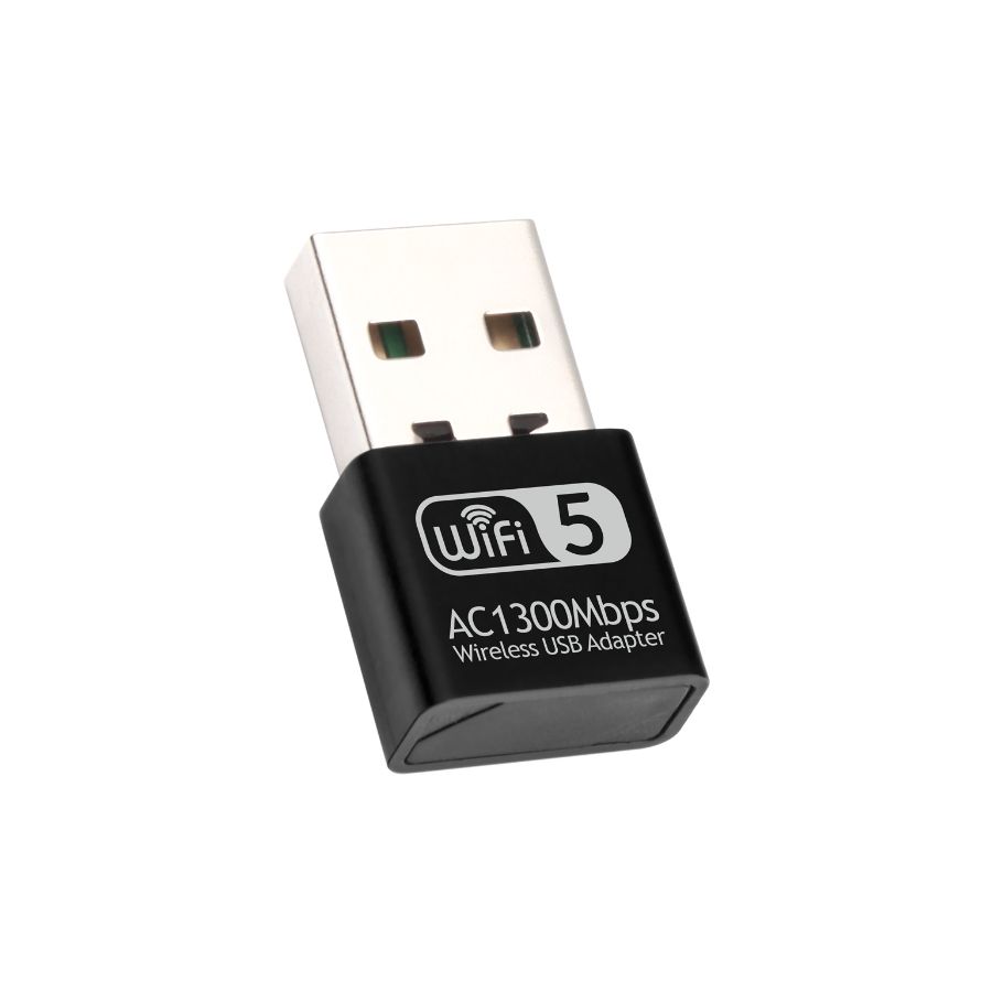 【日本企業】無線LAN子機 ミニ 1300Mbps 無線アダプター USB Wifi アダプタ 無線LAN アダプタ 2.4GHz WIFI接続 快速 5.8G 安定 送料無料 品質保証「二ビル公式」