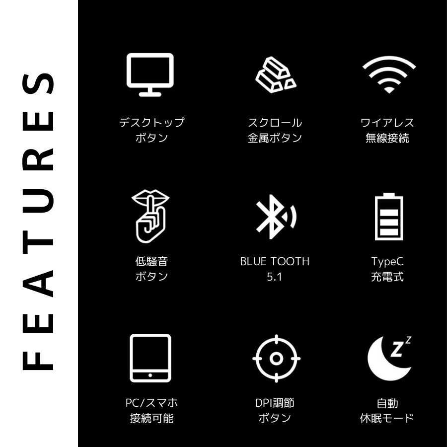 【二ビル楽天公式★保証あり】マウス ワイヤレス...の紹介画像3