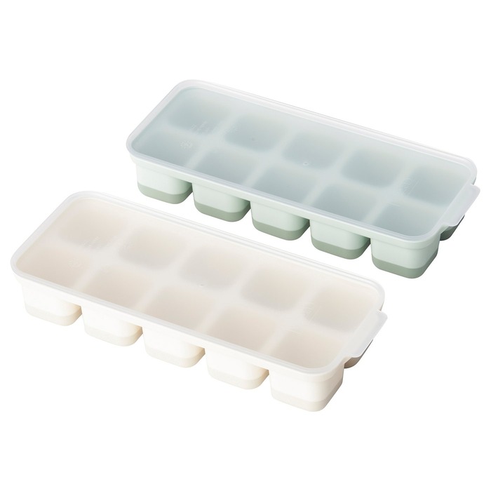 IKEA SPJUTROCKA スプユートロッカ 製氷皿 ふた付き ミックスカラー 805.610.11