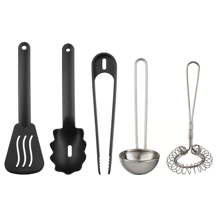 IKEA イケア DUKTIG ドゥクティグ おもちゃのキッチン用品5点セット 子ども用品 キッズルーム 80157841