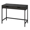 母の日 IKEA イケア ALEX アレクス:デスク100x48 cm ブラックブラウン 904.735.56