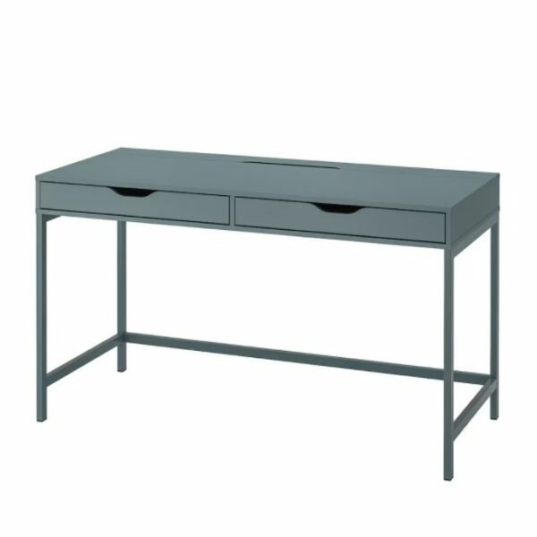 6/4-11 スーパーSALE P最大47倍 限定3%オフクーポン! 父の日 IKEA イケア ALEX アレクス デスク 131x58 cm グレーターコイズ 60483806