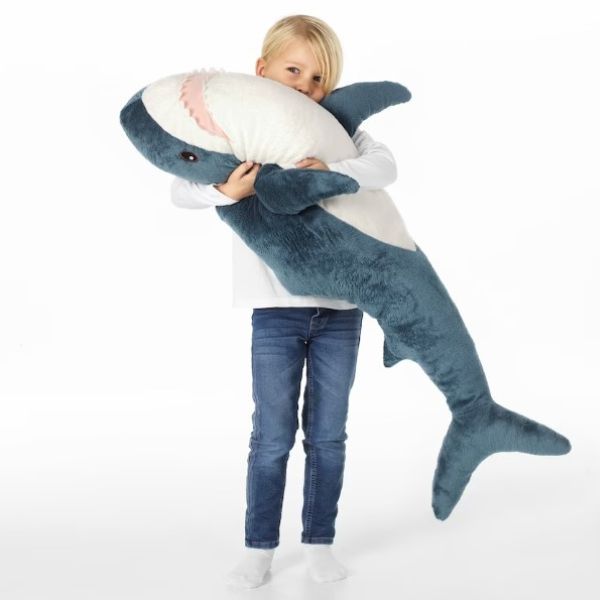 新生活 IKEA イケア BLAHAJ ブローハイ 103.735.89 ぬいぐるみ シャーク shark 抱き枕 サメ 鮫 (100CM) 5/9-16限定 P最大47倍 3 オフクーポン