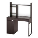 IKEA イケア MICKE ワークステーション, ブラックブラウン (69926748)