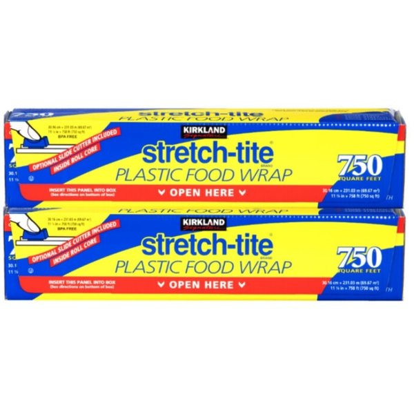 KIRKLAND カークランドKIRKLAND STRETCH-tite 231m カークランドシグネチャー フードラップ 231m×2本のサムネイル