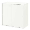 母の日 IKEA イケア VIHALS ヴィーハルス キャビネット 引き戸付, ホワイト(00483263) 5/9-16マラソン限定! 最大P48倍!