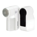 TESCOM テスコム 乾電池式 毛玉クリーナー 毛だまトレタ KD401(W) ホワイト 持ち運びに便利なハンディサイズ 単三形 単3 アルカリ乾電池・2本使...