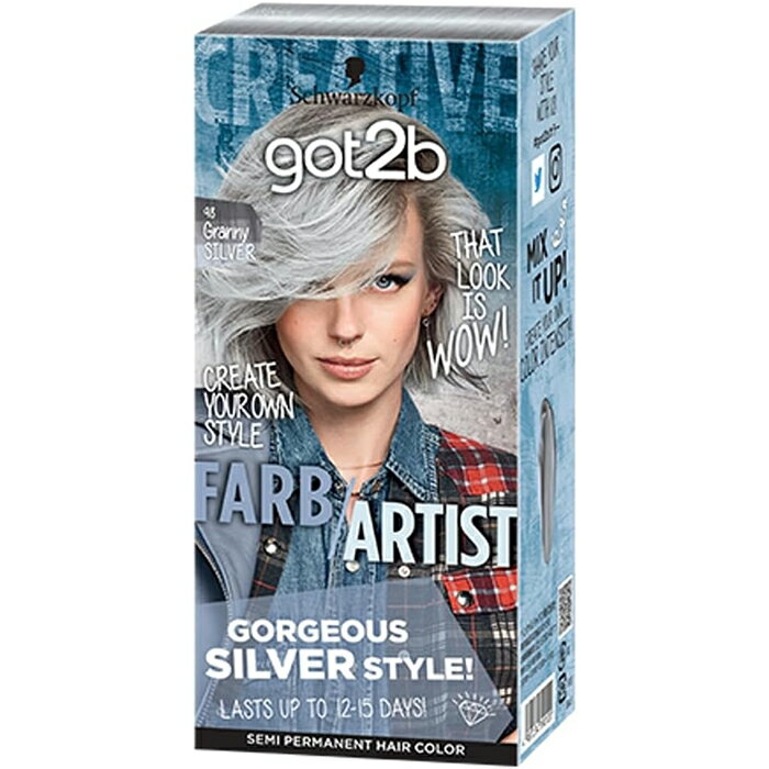 got2b(ゴットゥービー) カラークリーム グラニーシルバー ヘアカラー ヘンケルジャパン シュワルツコフ