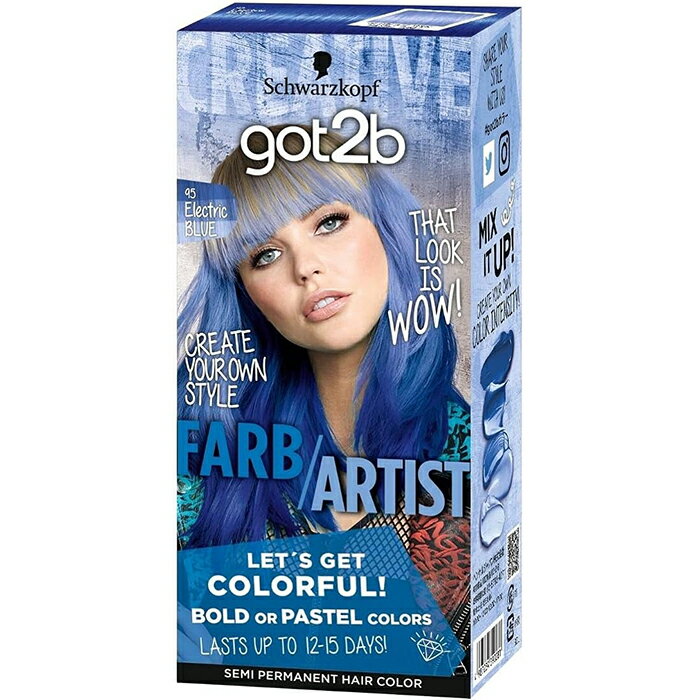 got2b(ゴットゥービー) カラークリーム エレクトリックブルー ヘアカラー ヘンケルジャパン シュワルツコフ