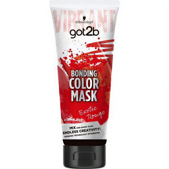 got2b(ゴットゥービー) ボンディング・カラーマスク エキゾチックルージュ 180g ヘアカラー ヘンケルジャパン シュワルツコフ