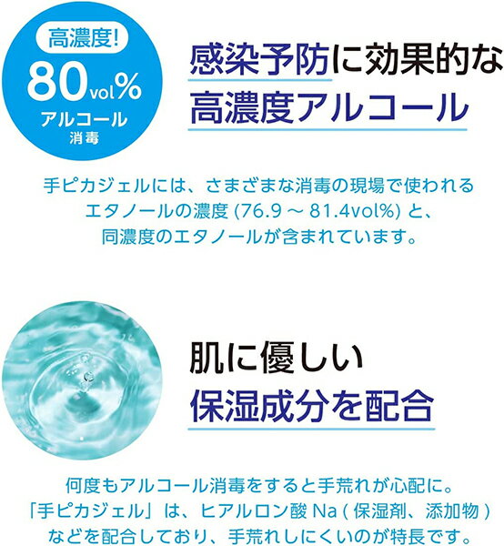 手ピカジェル プチ 1.2mL×6包 指定医薬...の紹介画像2