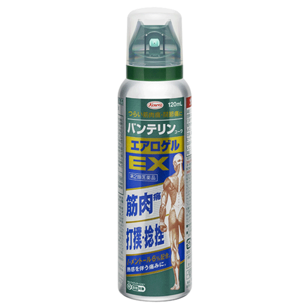 楽天ナイスドラッグ★ 【第2類医薬品】 バンテリンコーワ エアロゲルEX 120mL セルフメディケーション税制対象商品 興和