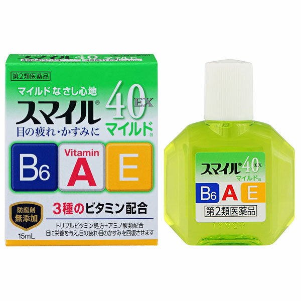 【第2類医薬品】 スマイル40EXマイルド 15mL ライオンのサムネイル