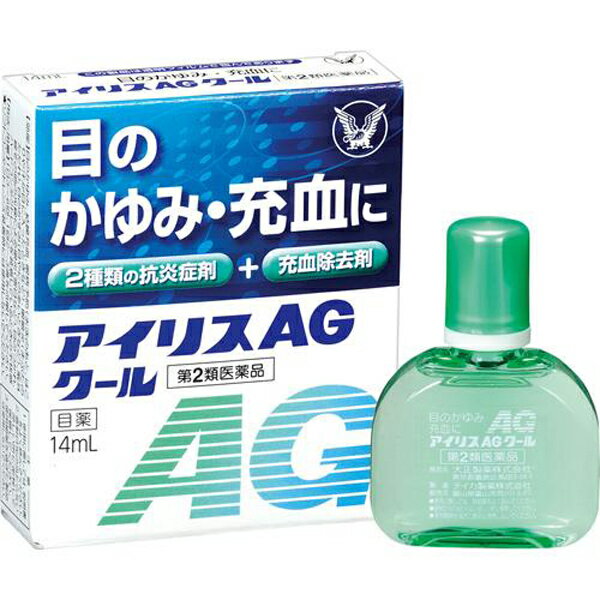 【第2類医薬品】 アイリスAGクール 14mL 目のかゆみ・充血に 大正製薬