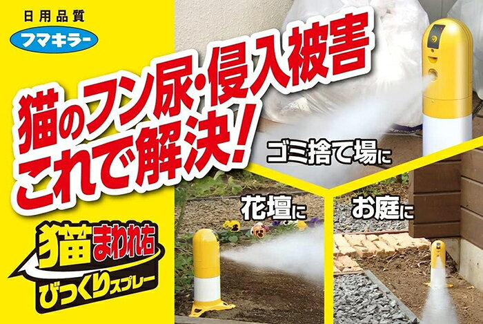 猫まわれ右 びっくりスプレーセット フマキラー