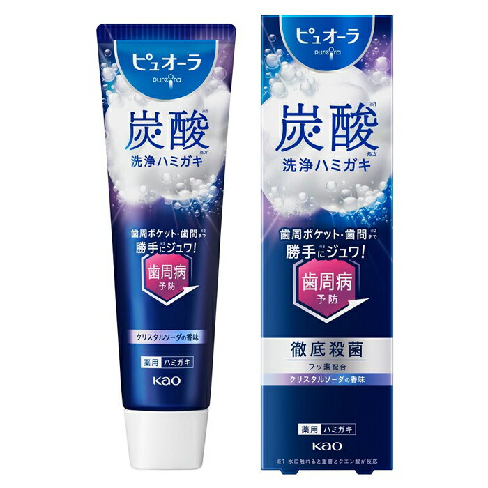 ピュオーラ 炭酸ハミガキ 95g 花王