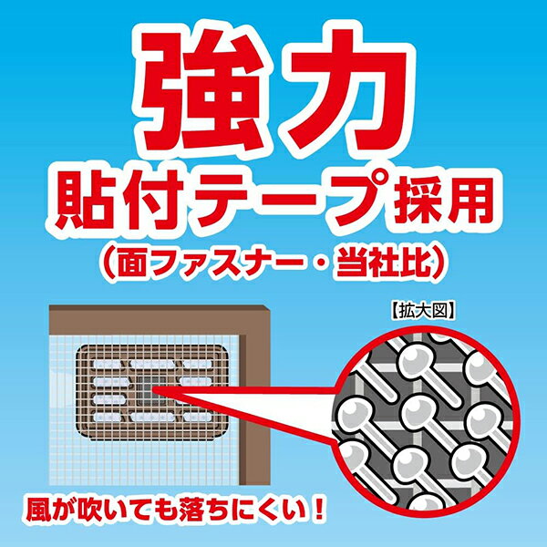 虫コナーズ アミ戸に貼るタイプ 366日用 4個入 無臭タイプ キンチョー KINCHO