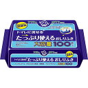 メーカー箱での発送！＜送料無料！＞アクティ トイレに流せるたっぷり使えるおしりふき 100枚入×24個セット 20cm×15cm 弱酸性 日本製紙クレシア