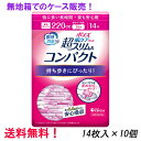 無地箱のケース販売 超S＆C 220cc 14枚入×10個 ポイズ肌ケアパッド 超スリム&コンパクト 特に多い長時間・夜も安心用 長さ30cm 薄さ3.5mm 大人用 尿とりパッド クレシア 医療費控除対象商品