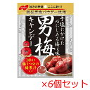男梅キャンデー 80g×6個セット ノーベル製菓