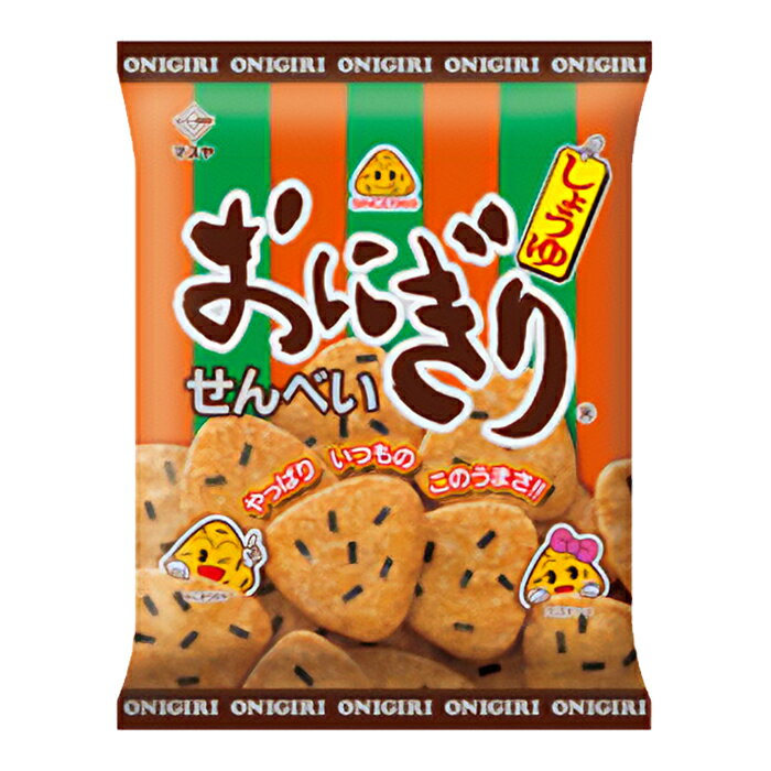Senbei - ＜2026年4月28日期限＞ おにぎりせんべい 96g 1個 / 12個 マスヤ