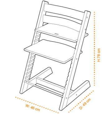 無料包装【ストッケ正規販売店7年間保証】ストッケ トリップトラップ チェア ホワイトTRIPP TRAPP 子供椅子 ベビー チェア イス ストッケ ノルウェー トリップ・トラップ【STOKKE】