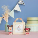 Disney KIDEA フォトフレームつみき木製 ディズニー【DADWAY】