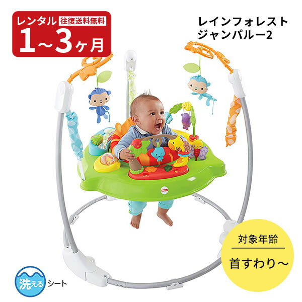 往復送料無料　レインフォレスト ジャンパルー2 フィッシャープライス キッズ 赤ちゃん ベビー用品