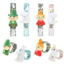 ムーミンベビー リストラトル ムーミン&スナフキン スノークのおじょうさん&リトルミイガラガラ ラトル 出産祝い 赤ちゃん おもちゃ