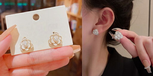 花 1ペア レディース ピアス ジュエリー・アクセサリー 雑貨 ファッション 花 1ペア レディース ピアス ジュエリー・アクセサリー 雑貨 ファッション