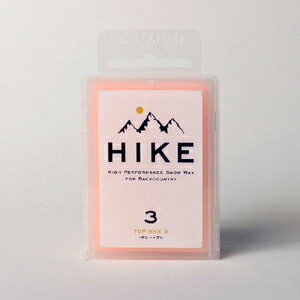 ハイク　HIKE WAX TOP WAX　＃1〜＃4（ガリウム入り滑走ワックス）【クリックポスト配送対応商品】