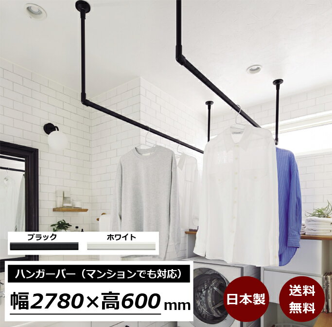 �ڥޥ󥷥��Ǥ����ֲ�ǽ�ۥϥ󥬡��С� ��2780mm ������ ŷ�ߤ� �ϥ󥬡���å� �ϥ󥬡��ѥ��� �������� ��������ϥ󥬡� ������� ����ƥ�����Ĵ D...