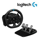 Logitech ロジテック G923 ハンドル コントローラー レーシング ゲーム フォースフィードバックシステム ステアリング グランツーリスモ7 動作確認...