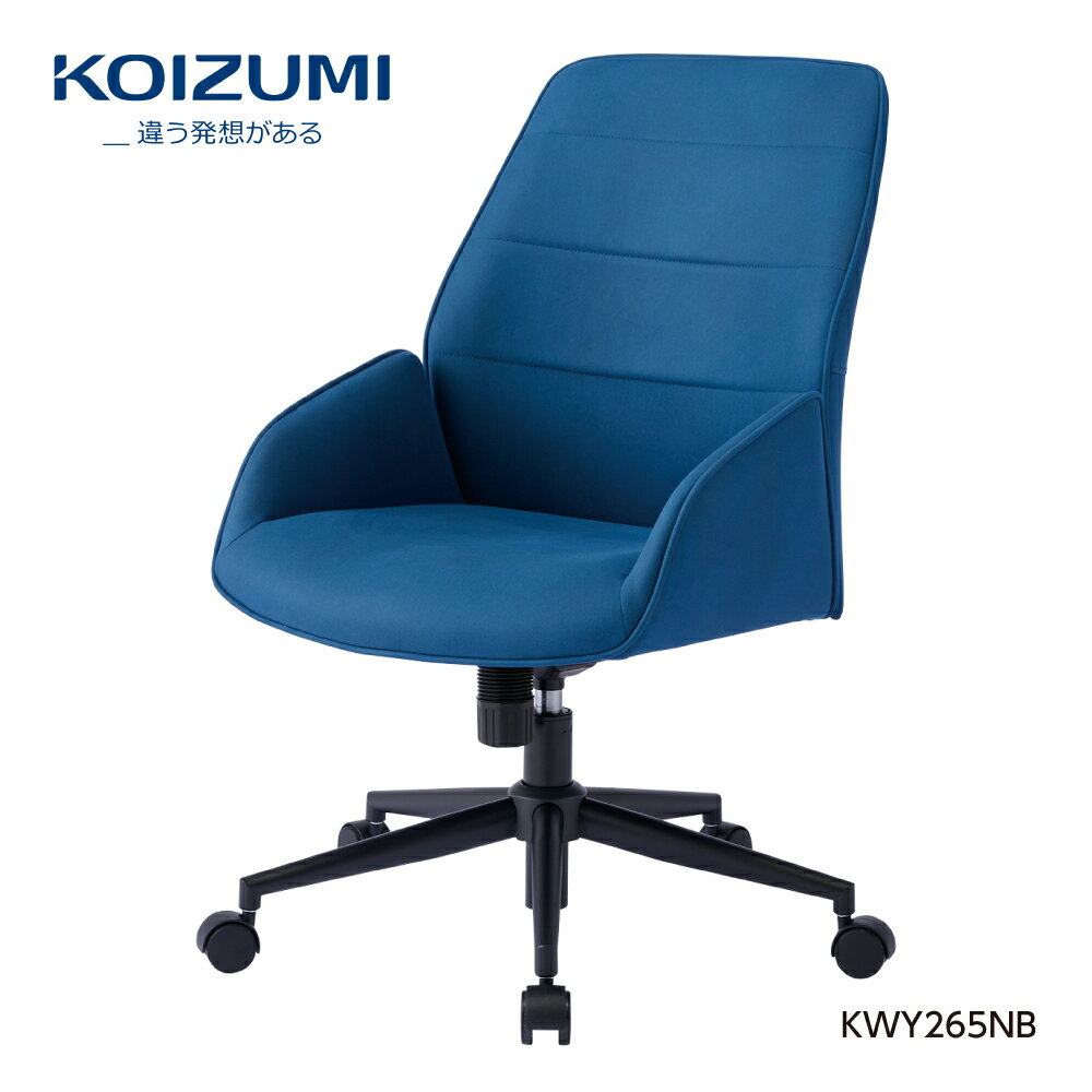 Rakuten - 【正規代理店】KOIZUMI コイズミファニテック トーナルチェア 回転チェア 回転椅子 オフィスチェア 事務椅子 デスクチェア ゲーミングチェア パソコンチェア 椅子 昇降 回転 背メッシュ座 学習椅子 在宅勤務 TONAL A1 KWY-265NB ネイビー