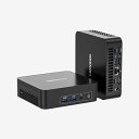 GEEKOM BIZ M8R7ミニPC AMD Ryzen 7 8745HS(8コア/16スレッド最大周波数5.1GHz)32GB DDR5 5600MT/s+512GB M.2 PCLe 4.0 SSD AMD Radeon 780M Windows 11 Pro/WiFi 6E/BT5.2 lceBlast冷却システム 4画面同時出力 最大8K@30Hz(2)