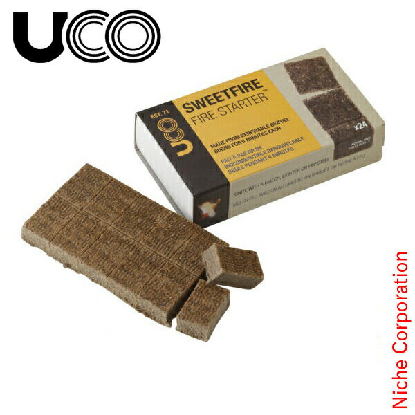 ＼最大1、000円OFFクーポン配信中／UCO ( ユーコ ) スィートファイヤー ファイヤースターター 27181 アウトドア 着火剤通販格安セール情報　楽天　通販