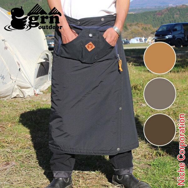 【12月1日！抽選で最大100％ポイントバック】grn outdoor ブランケット 60/40 MAKU BLANKET GO9428Q 巻くブランケット キャンプ 撥水 腰巻き 巻きスカート ひざ掛け