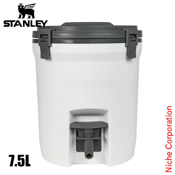 【土日も休まず出荷！】ウォータージャグ スタンレー 7.5L ホワイト STANLEY 01938-016 国内正規品 ウォータータンク 大容量 保冷 アウトドア タンク キャンプ ジャグ BBQ バーベキュー サーバー 売り尽くし 在庫処分