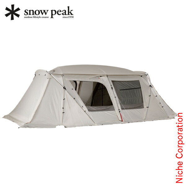 スノーピーク ランドロックアイボリー TP-671IV キャンプ用品 キャンプテント アウトドア キャンプ snowpeak シェルター テント タープ アイボリー 白 4人 5人 6人 ファミリー 家族のサムネイル