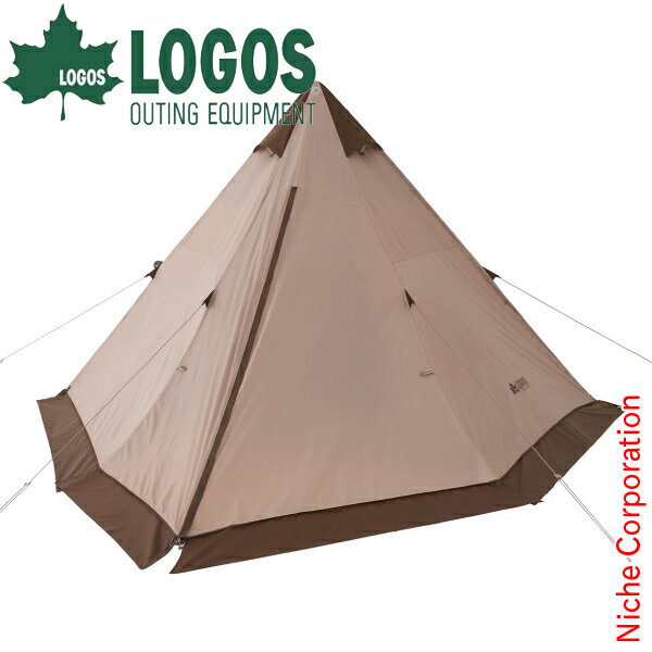ロゴス Tradcanvas VポールTepee400-BA 71805573 キャンプ用品 テント タープ ティピー テント Vポールテントキャンプ用品 テント タープ ティピー Vポールテント 4人用 5人用のサムネイル